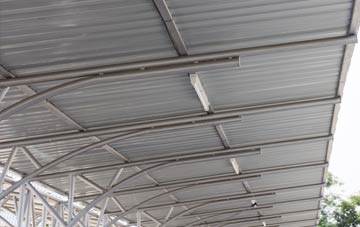 installing Cathays metal roofing